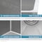 Ruvati 36-inch Low-Divide Undermount 60/40 Double Bowl 16 Gauge Stainless Steel Kitchen Sink RVH7417 - alternate 5